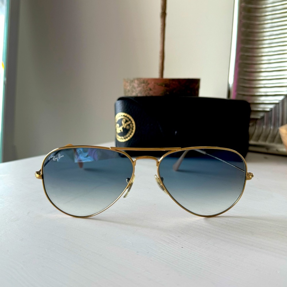 Rayban gradient aviators